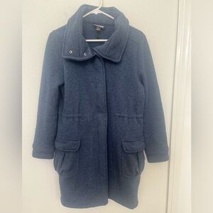 Patagonia Common Thread Blu Coat S Poly knit fleece line Full Zip Adj Waist MINT